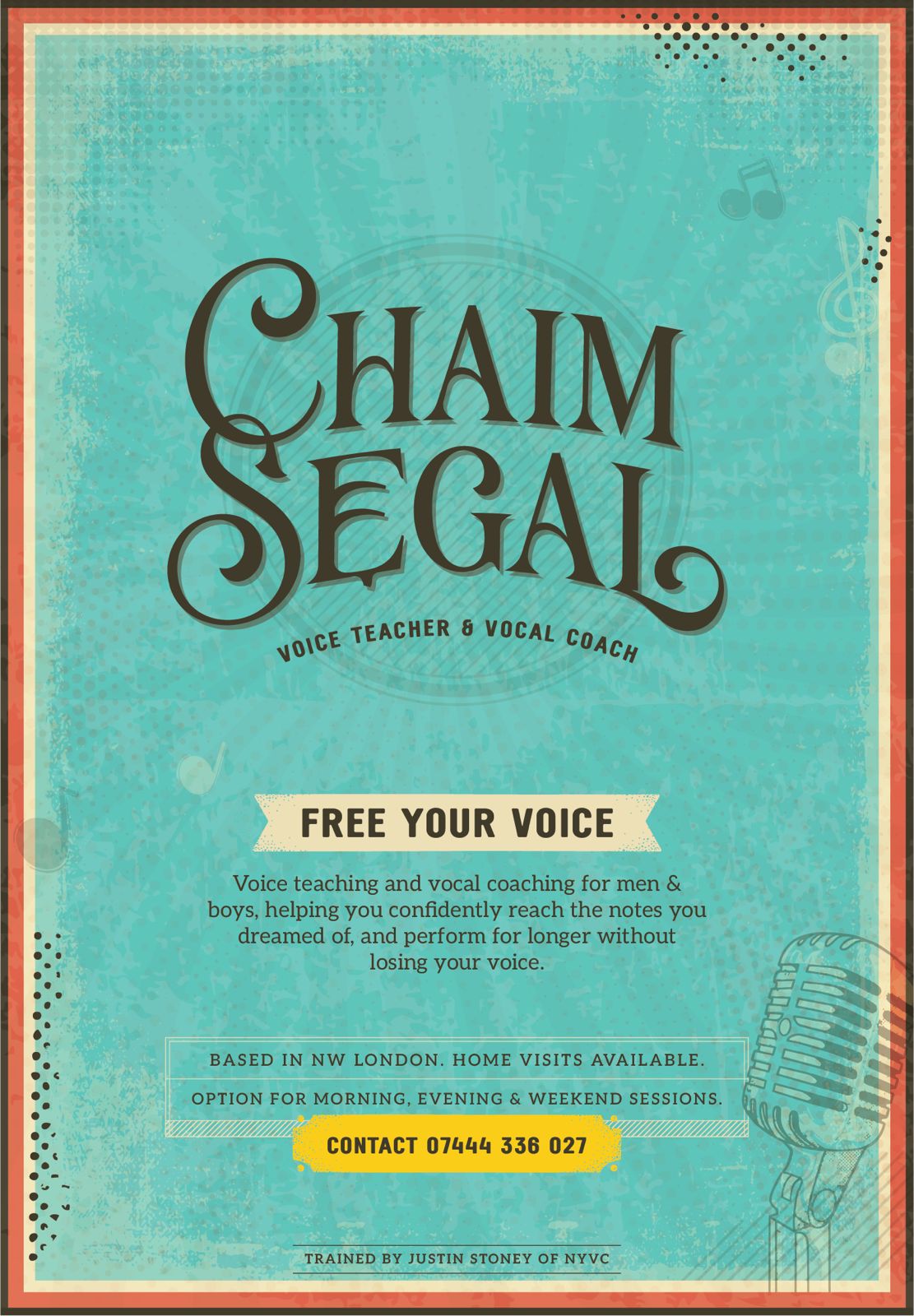 Chaim Segal Voice Teaching logo